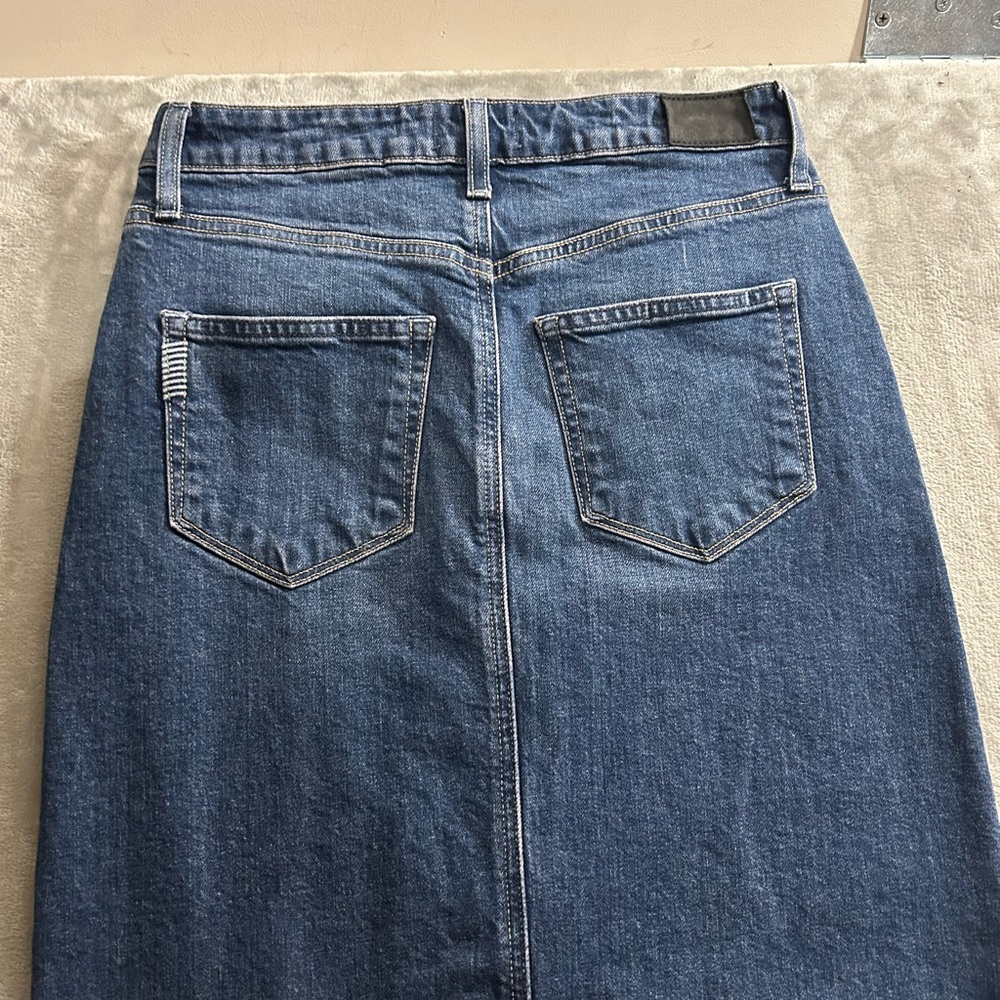 PAIGE Angela denim maxi skirt - Picture 12 of 16